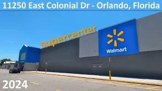 Walmart Supercenter at 11250 East Colonial Drive in Orlando Florida - Shopping Store 890