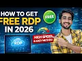 How to Get Free RDP in 2026 High Speed Easy Method
