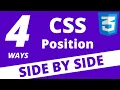 Download Lagu Position HTML Elements Side by Side with CSS - How to Align Elements Side by Side with CSS?