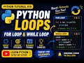 Python for Loop while Loop Explained Complete Beginner Tutorial