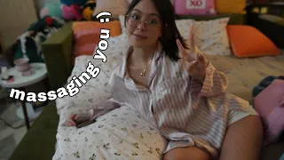ASMR Massage Roleplay Personal Attention Fast Fabric Sounds Rambles