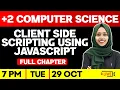 Plus Two Computer Science Client-Side Scripting Using JavaScript Full Chapter Exam Winner