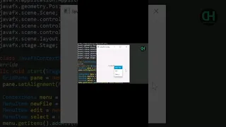 Create ContextMenu in JavaFX