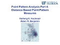 Point Pattern Analysis Part 4 Distance Based Point Pattern Measures