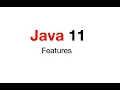 Java 11 features