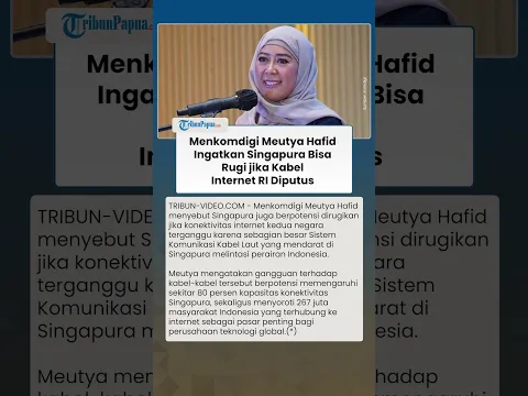 POLEMIK CALVIN CHENG soal Internet RI, Meutya Ungkap Risiko bagi Singapura