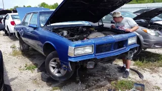 1990 Chevy Caprice sedan at LKQ junkyard in Largo FL