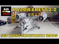 Trying Custom Instructions from Brickvault set 75292 The Razor Crest MODs