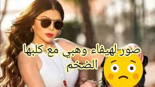 هيفاء وهبي في جلسه تصوير مع اضخم كلب صدمه Shorts 