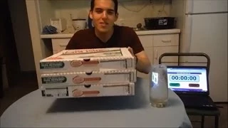 Papa John s big papa s special pizza challenge - EXTREME edition