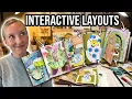 5 Interactive Junk Journal Layouts Peek Doors Pockets Whimsical Magic You ll Obsess Over