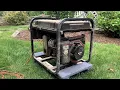 Dirty Coleman Powermate Generator - Left Behind