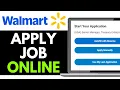 How To Apply For a Job at Walmart Online 2025 FULL GUIDE