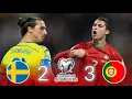 Download Lagu Hattrick Ronaldo - Portugal 3-2 Sweden💥world cup qualifiers | Extended Highlights \u0026 Goals 1080P 💥