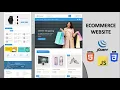 Complete Responsive E-Commerce Website Design HTML CSS JS - Step By Step