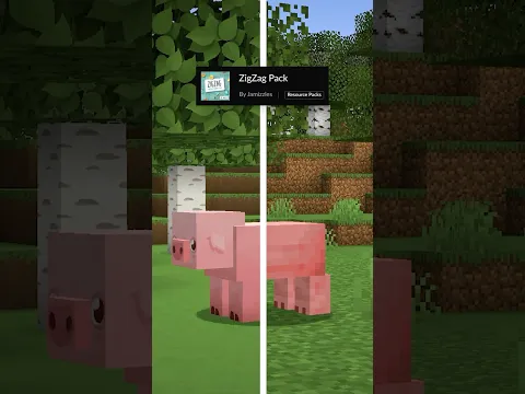 Minecraft BEST Texture Packs #shorts