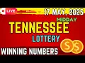Tennessee Midday Lottery Results For - 17 May 2025