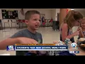 Students test new school menu items