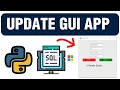 GUI APP For Update - MSSQL with Python Customtkinter Lesson 6