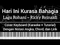 Lagu Hari Ini Kurasa Bahagia - Lagu Sekolah Minggu (Not Angka, Chord, Lirik) Cover Keyboard (Karaoke)