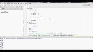 Example Basic Object Oriented programming Python 3