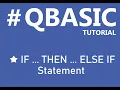 Tutorial IF THEN ELSE IF Statement program
