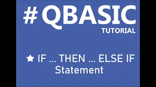 Tutorial IF THEN ELSE IF Statement program