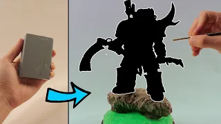 Turning a block of clay into a massive Space Marine