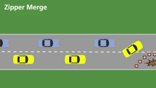 Zipper Merge Demonstration