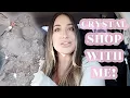 CRYSTAL SHOP WITH ME San Diego Los Angeles Crystal Saturday