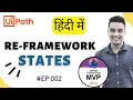 34 Hindi Explore States is UiPath RE Framework in Hindi Initialization End State