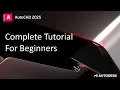 AutoCAD 2025 Full Course for Beginners
