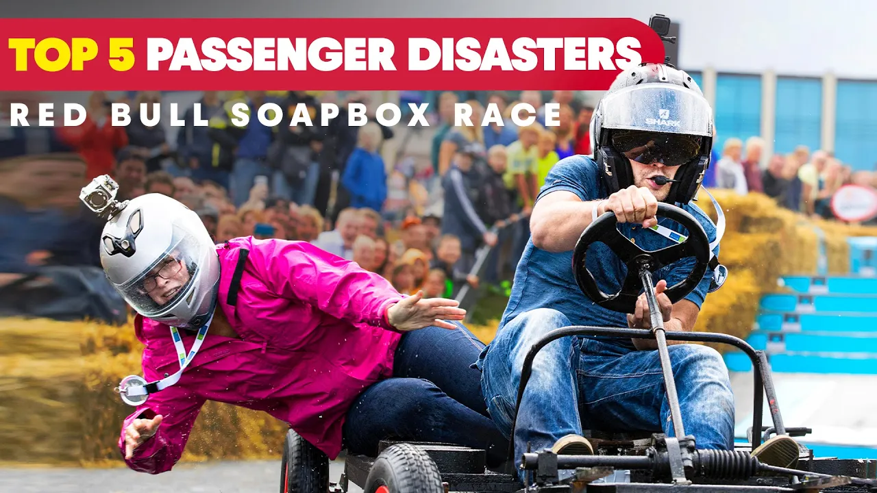 5 Of The Best Soapbox Passenger Ejections | Red Bull Soapbox