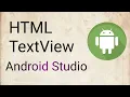 How to Implement HTML TextView In Android Studio HTML textview Busy Coder 2020