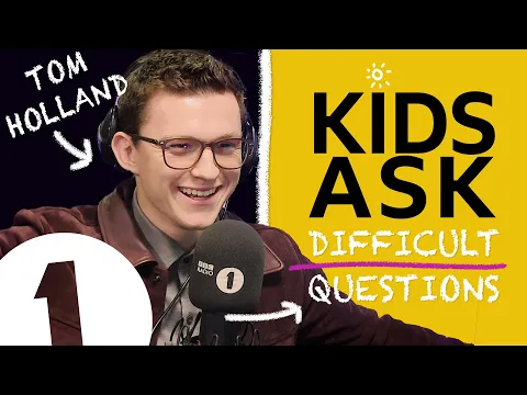 Marvel dont know that yet Kids Ask Tom Holland Difficult Questions