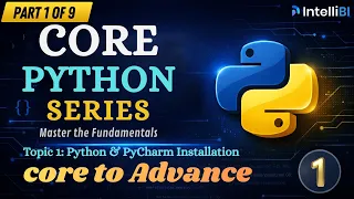 Python for Beginners 2026 Python PyCharm Installation Start Your DS AI Career Today