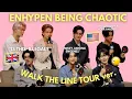 Lagu ENHYPEN being CHAOTIC during WTL TOUR 😭 (mostly jaywon)