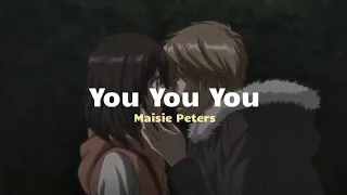 Maisie Peters - You You You (Lyrics Terjemahan Indonesia)