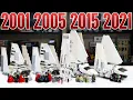 LEGO Star Wars IMPERIAL SHUTTLE Comparison 7166 7264 75094 75302 2001 2005 2015 2021