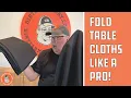 The Simple Trick to Folding Round Tablecloths FAST