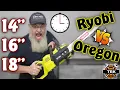 Ryobi 40V Chainsaw - Can It Run an 18 Oregon Bar 14 16 18 Tested