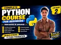 Complete Python Course for Beginners Lecture 2 Conditions Loops Practice