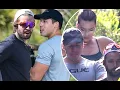 Patrick Schwarzenegger and half-brother Joseph Baena seen bonding