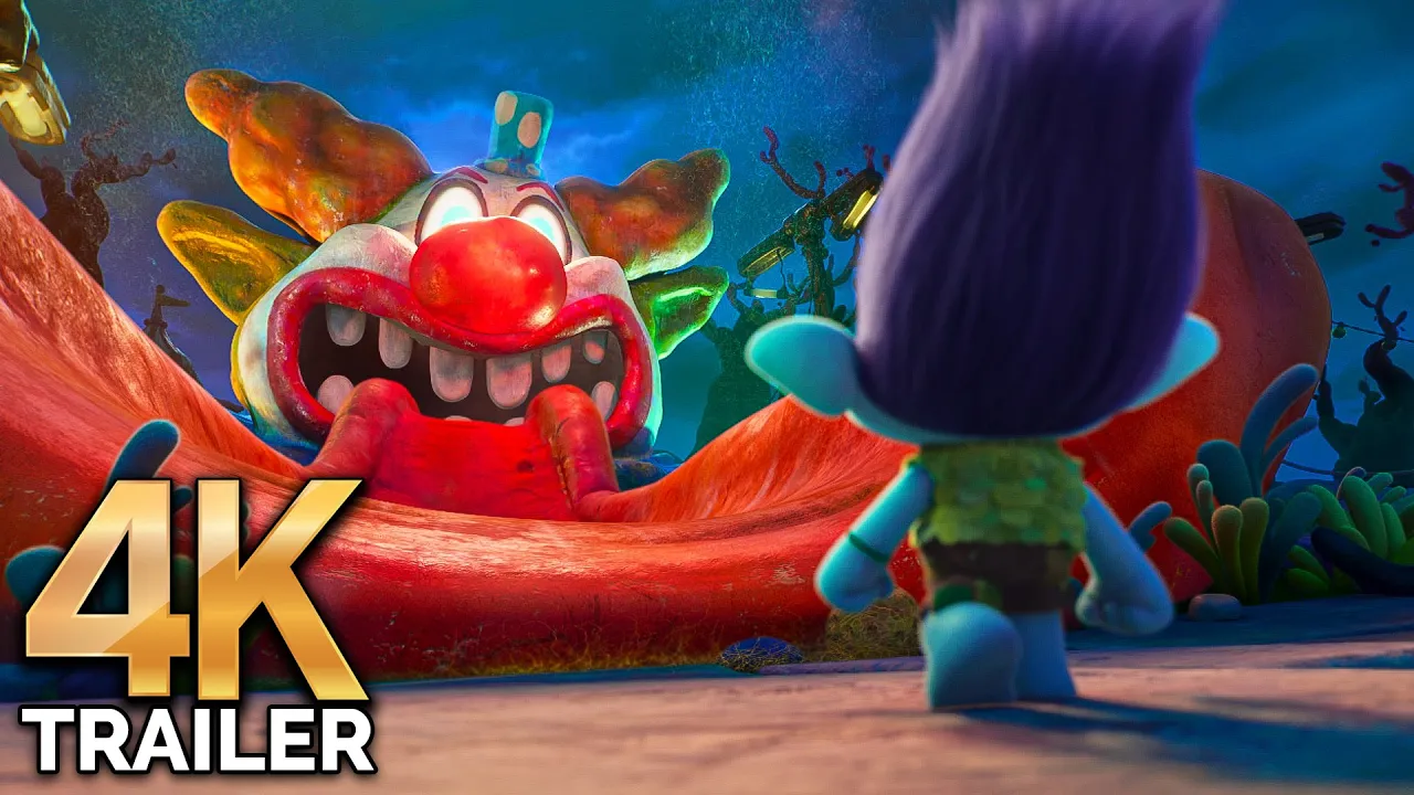 TROLLS 3 BAND TOGETHER Extended Trailer (4K ULTRA HD) 2023