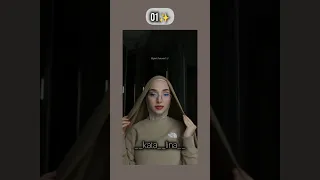 لفات حجاب بنظارات تنفع لدخول مدرسي لفات حجاب طرحة لفات طرح Shorts 