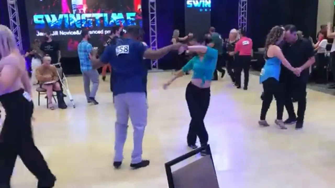 Advanced J&J prelims, SwingTime 2022 - Vince Peterson & Helen Zhou