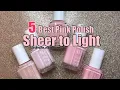 5 Best Essie Pink Nail Polish