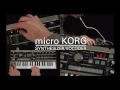 The microKORG from Korg -