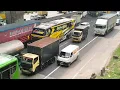 Download Lagu SEMUA BUS CIREBONAN \u0026 AKAP TERJEBAK MACET‼️ KACAU MACET PARAH DI RUAS TOL JAPEK KM 28 ARAH JAKARTA