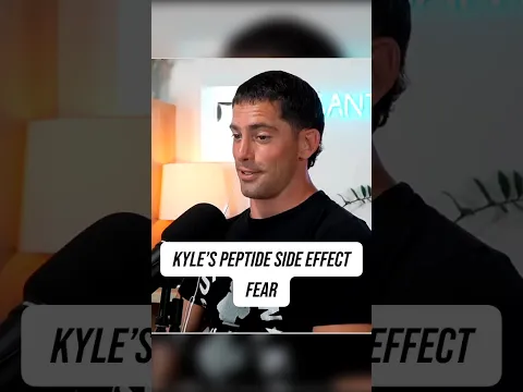 HE'S ON PEPTIDES... AND NOW HE'S WORRIED 😳
